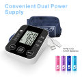 Digital Blood Pressure Monitor with Voice Function - Automatic BP Machine for Upper Arm, Large LCD Display, Bluetooth, and USB Power Supply. 