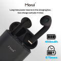 Morui Airpods (A2) - Wireless Earbuds - Gaming earbuds With ENC Noise Reduction For Clear Sound - Bluetooth Airbuds - TWS Bluetooth headphones - Including Free Case - Water Resistance - 3 Months Warranty.. 