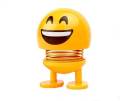 Emoji Smiley Face Dancing Toys For Car Dashboard Spring Shaking Head Dolls. 