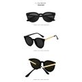 Cat Eye Women Sunglasses Fashion Female Men Retro Reflective Mirror Sunglasses. 
