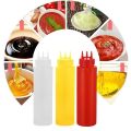 ABST - 600 ML Ketchup Squeeze Bottle 3 Holes - 1 Piece. 