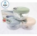Manual Speedy Chopper Garlic Slicer Hand-power Food Blender Cutting Machine Shredder Gadget , Nuts crusher,kitchen gadgets,smart gadgets, ginger,onion etc paste maker and chopper, mini ,small,medium & large hand chopper. 