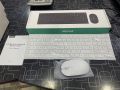 Jelly Comb KS15-2 - 2.4G Wireless Best Rechargeable Keyboard and Mouse Spill Resistant Combo - White. 