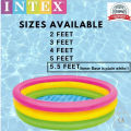 INTEX - Sunset Glow Baby Pool For Kids Inflatable Kids Bath Tub For Children - Swimming pool , Baby bath tub. 
