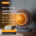 Portable Electric Heater Desktop Fan Warm Air Blower Mini Room Heater for Home Office Winter Low Consumption 380W. 