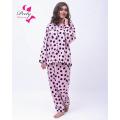 Matching Jammies for Families Pajamas Sets Two-Piece Polka dot print pyjama set. 