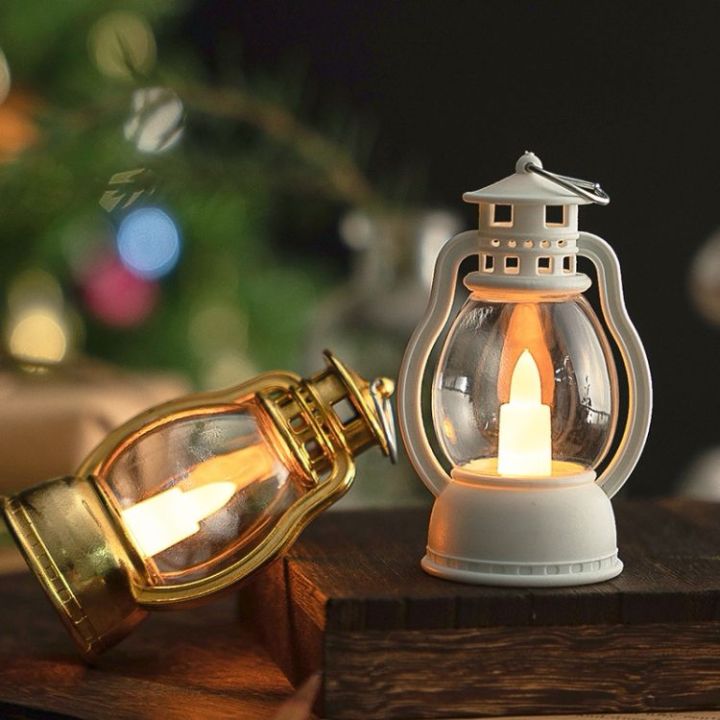 Magic LED Lantern | Antique Vintage Lantern | Light Table Lamp | Battery Operated Lamp