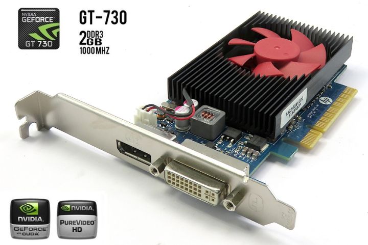 NVIDIA GeForce GT730 2GB ddr3 DX12 Gaming Card GTA5 PUBG Best Gaming Card Daraz.pk