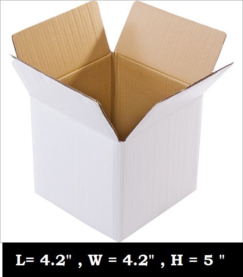 Pack of 20 Die Cut Shipping Boxes For Gifts Packing