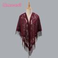 Ameesi Summer Prom Scarf Solid Color Elegant Lady Women Party Shawl. 
