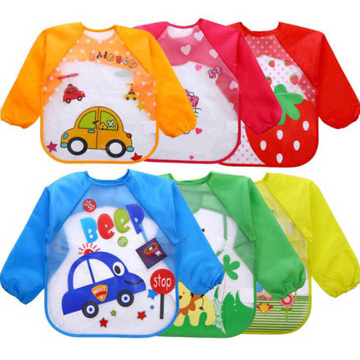 All-New%20Printed%20Baby%20Bibs%20Cute%20Waterproof%20Colourful%20Children%20Bib%20Full%20Sleeve%20Bibs%20Children%20Apron%20Long%20Sleeve%20Feeding%20Bibs%20-%20Image%208