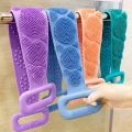 Silicone Back Scrub Bath Shower Silicone Body Brush Silicone Bath Towel Exfoliating Body Brush Belt Wash Body Wash Silicone Body Scrubber Belt. 