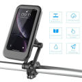Motorcycle Phone Holder Waterproof - Phone Holder for Mountain Bike, Scooter, Ebike, Mtb 360° Adjustable, 6" up to 7" Mobile Holder for Cycling. 
