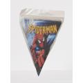 Spiderman theme bunting banner 10pcs. 