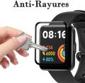 3D Protective Glass For Xiaomi Redmi Wath 2 Lite Full Cover Screen Protector Film For Xiaomi Mi Watch Lite Redmi Watch 2 Film. 