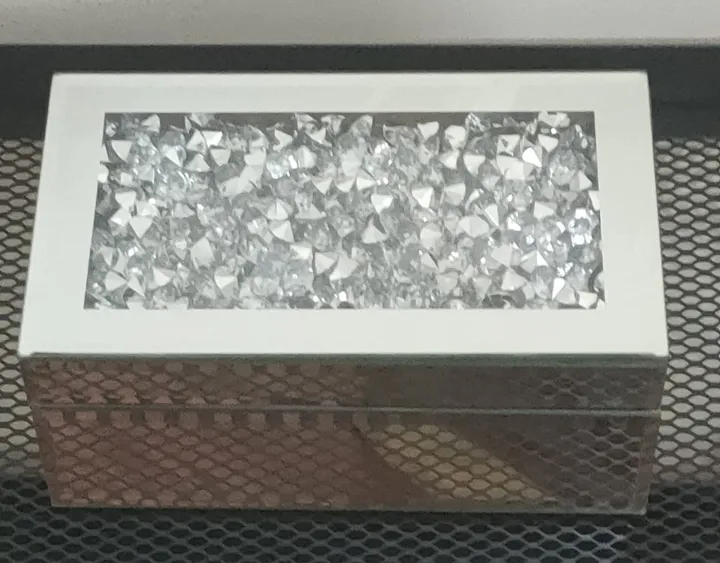 Eaglewiz%20Silver%20Crushed%20Jewel%20Diamante%20Mirrored%20Glass%20Crystal%20Jewellery%20box%20Storage%20Chest%20Diamante%20Box%20Jewelry%20Women%20Trinket%20Drawers%20Organiser%20Boxes%20Makeup%20Container%20Crystal%20Dresser%20-%20Image%206