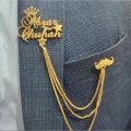 Personalize Customize Brooch, Coat Pin With Your Name Customize Lapel Pin Suit Lapel Pins Suit Pin for Men Best Gift For Mens by MO MART. 