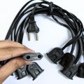 LED Fairy Light Connector Sockets Wire - 12 Sockets. 