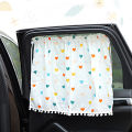 Window Sunshade Removable UV Protection Car Window Curtain. 