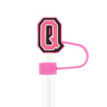 1PCS Letter Silicone Straw Covers Cap Compatible With Stanley 30&40Oz Cup 10mm Straw Toppers Reusable Dust-Proof Straw Caps-Cola Kids. 