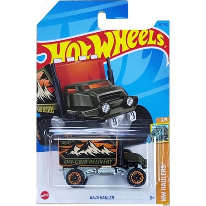 Original Hot Wheels - 2023 HW Haulers 3/5 Baja Hauler 33/250