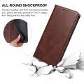 For Samsung Galaxy A41 EU Version Magnetic Closure Leather Phone Case. 