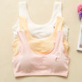 Elementary school students wear underwear thirteen-year-old little girl vest tube top just developing girls bra. 