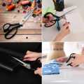 Stainless Steel Tailor Scissors for Cutting Fabric Heavy Duty Scissors for Leather Cutting Industrial Sharp Sewing Shears for Home Office Artists Dressmakers  - Tailor's Dressmaking Shears Fabric Scissors 10 inch. 