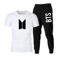 BTS army boyfriend printed trouser shirt set for men. 