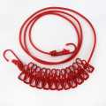 portable portable cloth line with 12 clips ,portable clothing rope. 