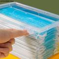 【HOT】 Mask Storage Box Wet Tissue Box Baby Wipes Dispenser Holder Household Dust-Proof Tissue Box With Lid Kitchen Seal Container. 