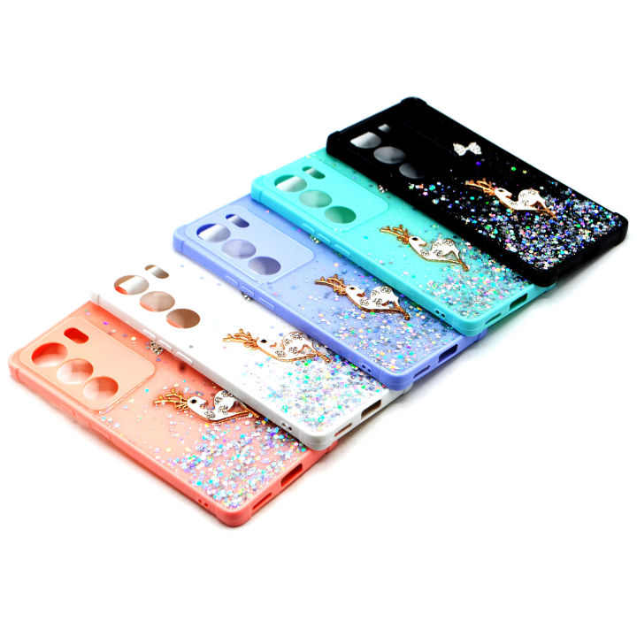 Vivo V29 5G New Back Cover Stylish Glitter Flower Fancy Case For V29 5G