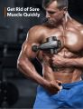 Massager TaoTronics Professional Deep Tissue Muscle Massager Percussion Handheld Electric Muscle Massager with 10 Speed Levels 6 Massage Heads for Gym Office Home Post-Workout Recovery. 
