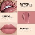 12 Pce Mocallure Highiy Pigmented Matte Lip Gloss Waterproof Long Lasting Quick Drying Non Stick Cup Nude Lip Stain Kit Up Lip Makeup Gift Kit For Women. 