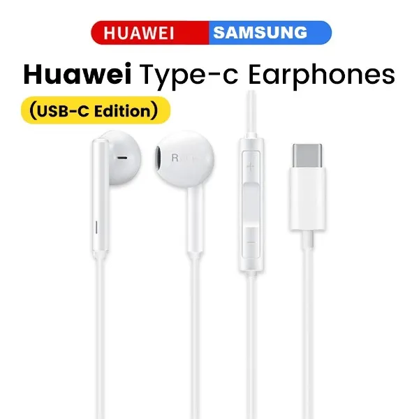PALOVUE USB Type C Headphones in Ear Earphones Earbuds with Mic