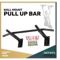 Wall Mounted Pull up Bar Ultimate Body Press Chin Up Bar – 3 Grips with Free 4 Rawal Bolts. 