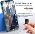 Vekesen TikTok Scrolling Ring Remote Control Kindle App Page Turner Bluetooth Camera Video Recording Remote TIK Tok Scrolling Ring for iPhone, iPad, iOS,Andriod. 