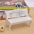 HelloWorld Park Bench Carved Carved Wooden Garden Chair. 
