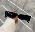 Trendy Rectangle Frame Sunglasses Hip Hop Rectangle Frame Sunglasses MC Stan Sunglasses UV Protection, Polarized, Riding Glasses. 