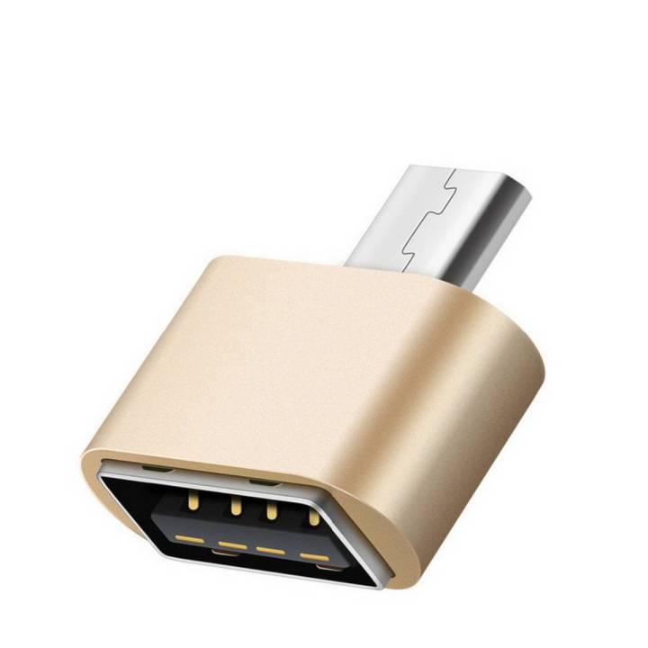 Metal Mini USB OTG Cable Adapter 2.0 OTG Adapter For All Android Mobile and Tablets