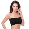 Women Seamless Bandeau Strapless Bralette Tube Top Bra Stretch Wrapped Chest. 