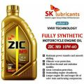 ZIC M9 (4T) 10W-40 API SM JASO MA2 VHVI TECHNOLOGY FULLY SYNTHETIC ENGINE OIL (Recommendation: 4 Stroke Scooters & Motorcycles) (1 LITER. 