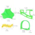 DIY Magical Glowing Racing Track Set with LED Car Flexible  Racing Tracks Railway Educational Car Toys for Boys Children Gift. 
