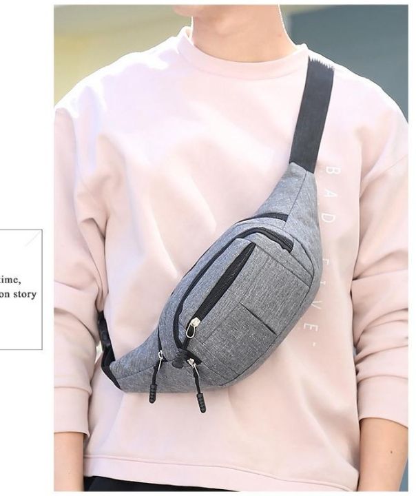 Fanny Pack Waist Bag Men Women Shoulder Hip Belt Sport Travel Waterproof Waist Bag for Outdoor Camping Running Waist Bag Fashionable.