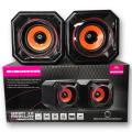 USB 2.0 Mobile Desktop Speakers. 