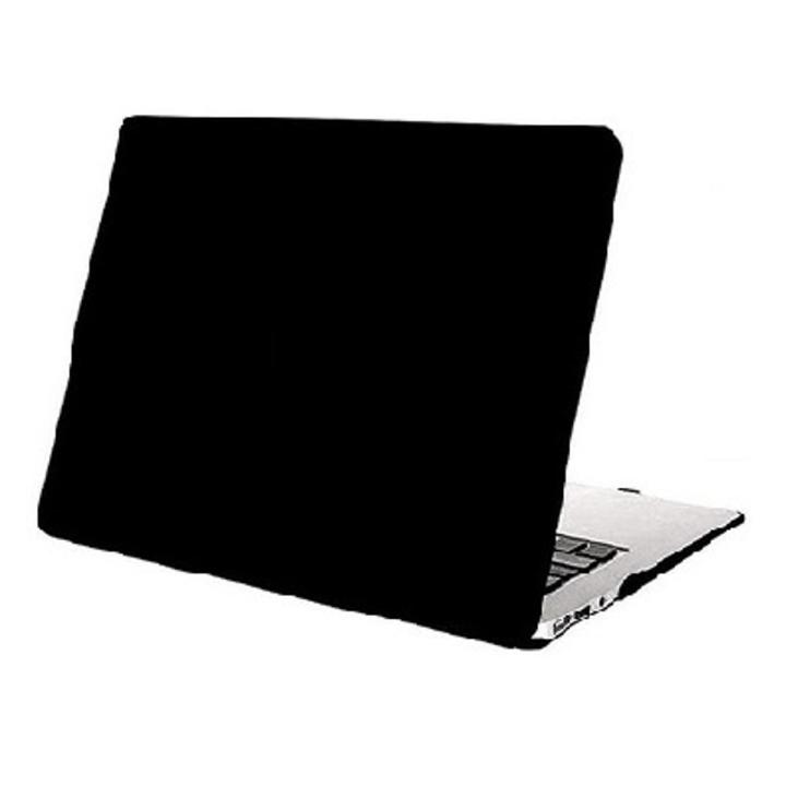 Hardshell Case Cover For Apple Macbook Air 13 Inch A1369 A1466 - Black & Transparent