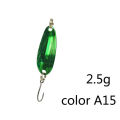 Hexakill 1pcs 1.4g/1.8g/2.2g/2.8g/3g/3.3g fishing metal colorful spoon baits metal spinner lure mini bait for trout single hook. 