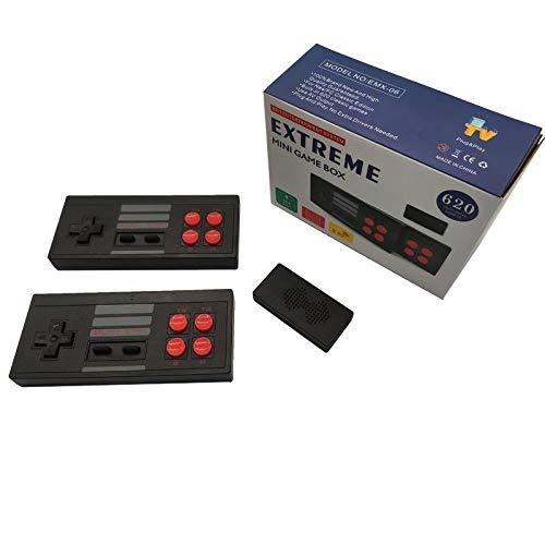 Wireless TV Video Game Set for 2 Player Gamepad - Wireless Game Box ( 620 Games in Built) AV-Out TV Video Game Players 2.4G Dual Wireless Gamepads 2 Player Handheld Game Console 8 Bit System