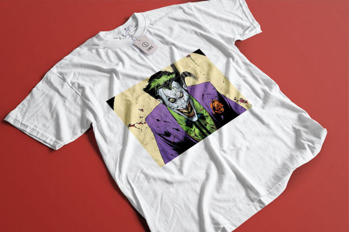 Joker T-Shirt by Perfect Prints