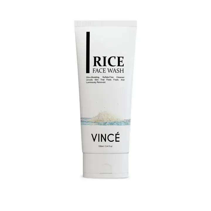 Vince Rice Kit VINCE | Rice Face Wash Deeply Cleanses the Skin Lifts Away Dirt, Oil ...